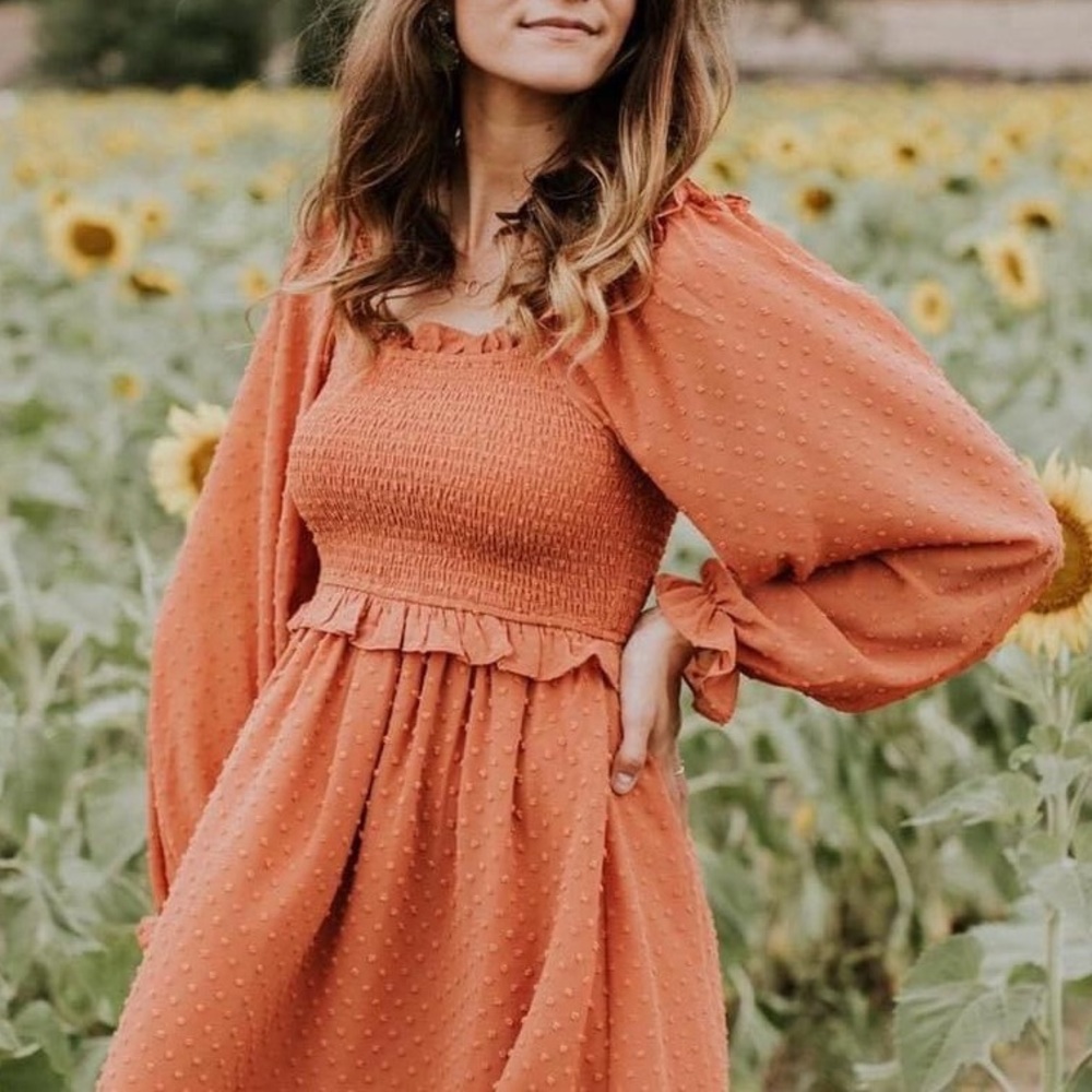 Orange Dress
